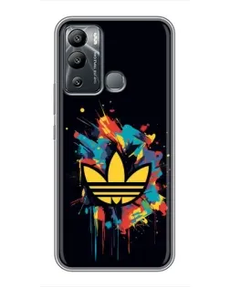 Чехол для Infinix Hot 12i с картинкой «Adidas Splash»