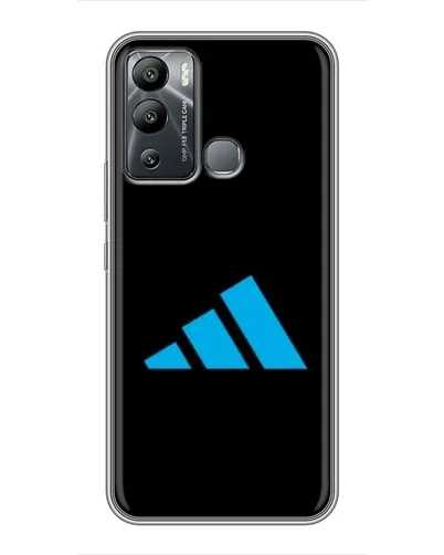 Чехол для Infinix Hot 12i с картинкой «Adidas Cyan Logo»