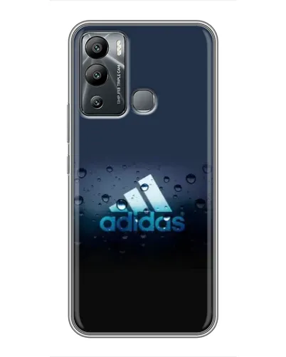 Чехол для Infinix Hot 12i с картинкой «Adidas Water Drops»