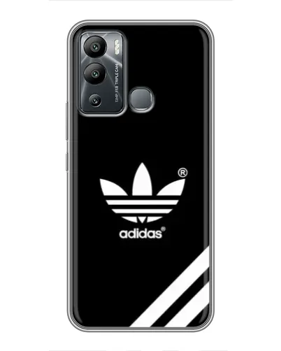 Чехол для Infinix Hot 12i с картинкой «Adidas с диагональными полосами»