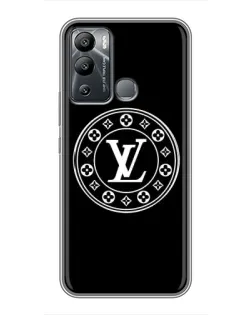 Чехол для Infinix Hot 12i с картинкой «LV — печать стиля»