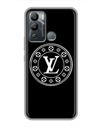 Чехол для Infinix Hot 12i с картинкой «LV — печать стиля»