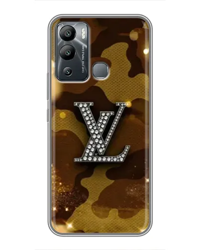 Чехол для Infinix Hot 12i с картинкой «Камуфляжный Louis Vuitton»