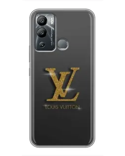 Чехол для Infinix Hot 12i с картинкой «Градиент Louis Vuitton»