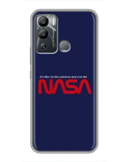 Чехол для Infinix Hot 12i с картинкой «NASA — глубокий космос»