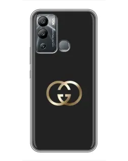 Чехол для Infinix Hot 12i с картинкой «Минимализм Gucci»