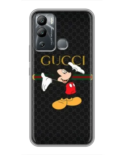 Чехол для Infinix Hot 12i с картинкой «Микки Маус Gucci» Чехол для Infinix Hot 12i с картинкой «Микки Маус Gucci»