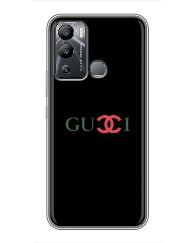 Чехол для Infinix Hot 12i с картинкой «Gucci — красный градиент» Чехол для Infinix Hot 12i с картинкой «Gucci — красный градиент»