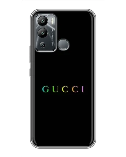 Чохол для Infinix Hot 12i з картинкою «Gucci — неоновий мінімалізм» Чохол для Infinix Hot 12i з картинкою «Gucci — неоновий мінімалізм»