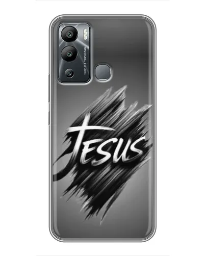 Чехол для Infinix Hot 12i с картинкой «Надпись Jesus Graffiti» Чехол для Infinix Hot 12i с картинкой «Надпись Jesus Graffiti»