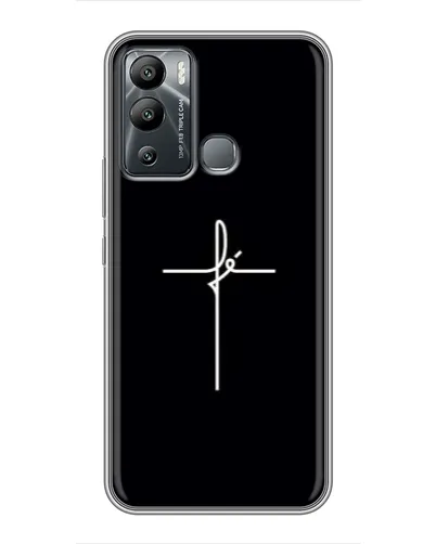 Чохол для Infinix Hot 12i з картинкою «Тонкий хрест» Чохол для Infinix Hot 12i з картинкою «Тонкий хрест»