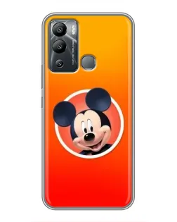 Чехол для Infinix Hot 12i с картинкой «Mickey в круге»