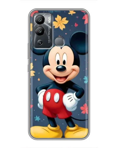 Чехол для Infinix Hot 12i с картинкой «Осенний Mickey Mouse»