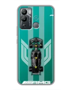 Чехол для Infinix Hot 12i с картинкой «Mercedes AMG Petronas»