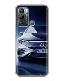 Чехол для Infinix Hot 12i с картинкой «Mercedes EQ — будущее»