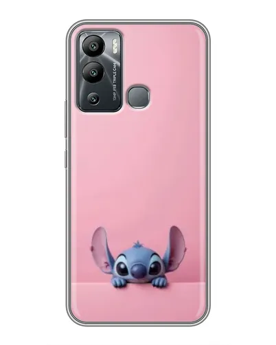 Чохол для Infinix Hot 12i з картинкою «Stitch визирає»