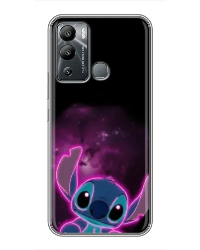 Чохол для Infinix Hot 12i з картинкою «Неоновий Stitch»