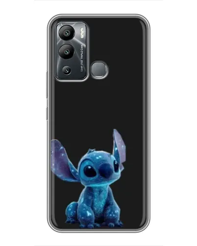 Чохол для Infinix Hot 12i з картинкою «Стіч на чорному»