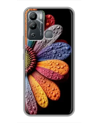 Чехол для Infinix Hot 12i с картинкой «Радужный цветок» Чехол для Infinix Hot 12i с картинкой «Радужный цветок»