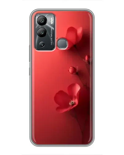 Чехол для Infinix Hot 12i с картинкой «Маковые соцветия» Чехол для Infinix Hot 12i с картинкой «Маковые соцветия»