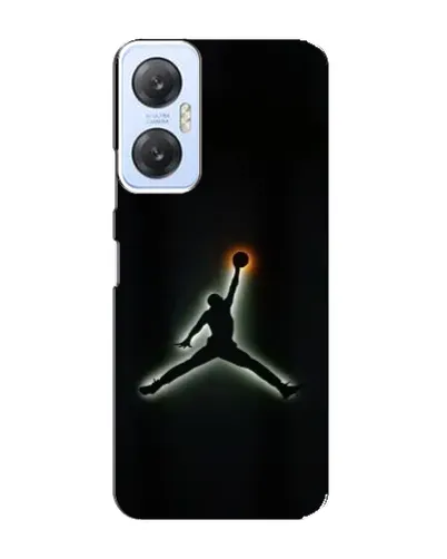 Чехол для Infinix Hot 20 (5G) с картинкой «Jordan Gradient Logo»