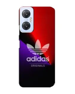 Чехол для Infinix Hot 20 (5G) с картинкой «Adidas Red Neon»