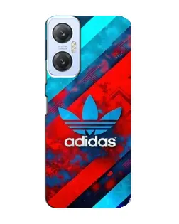 Чехол для Infinix Hot 20 (5G) с картинкой «Абстракция Adidas»