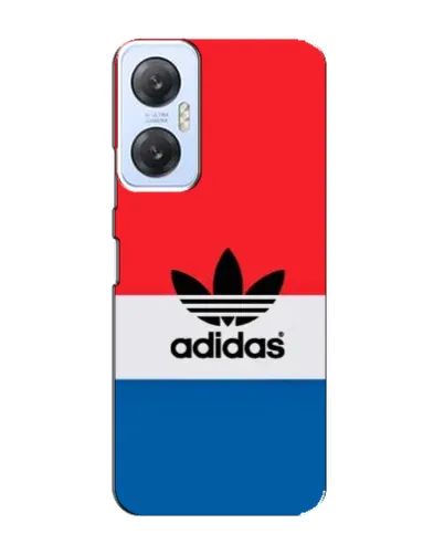 Чехол для Infinix Hot 20 (5G) с картинкой «Ретро блоки Adidas»