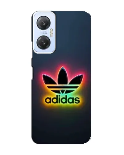 Чехол для Infinix Hot 20 (5G) с картинкой «Неоновый Adidas»