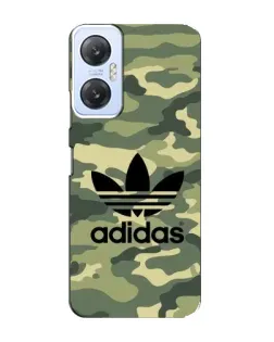 Чехол для Infinix Hot 20 (5G) с картинкой «Милитари стиль Adidas»