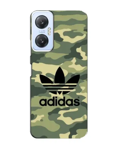 Чехол для Infinix Hot 20 (5G) с картинкой «Милитари стиль Adidas»