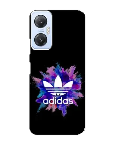 Чехол для Infinix Hot 20 (5G) с картинкой «Взрыв красок Adidas»