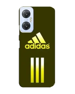 Чехол для Infinix Hot 20 (5G) с картинкой «Оливковый градиент Adidas»