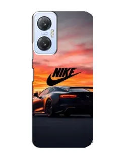 Чехол для Infinix Hot 20 (5G) с картинкой «Nike и суперкар»