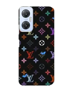 Чохол для Infinix Hot 20 (5G) з картинкою «Кольорова монограма LV»