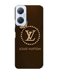 Чохол для Infinix Hot 20 (5G) з картинкою «LV — золота печатка»