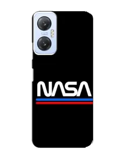 Чехол для Infinix Hot 20 (5G) с картинкой «NASA — классика Red Blue»