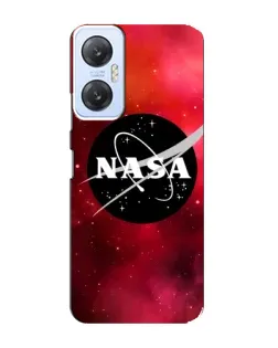 Чехол для Infinix Hot 20 (5G) с картинкой «NASA — красная туманность»