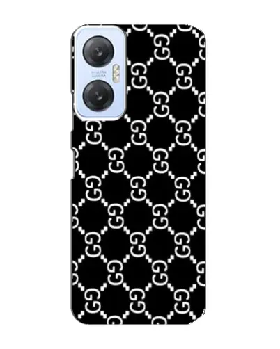 Чехол для Infinix Hot 20 (5G) с картинкой «Gucci — сетчатый паттерн»