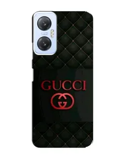Чехол для Infinix Hot 20 (5G) с картинкой «Gucci — стеганый черный»