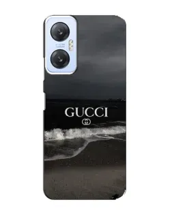 Чехол для Infinix Hot 20 (5G) с картинкой «Gucci — морской прибой»