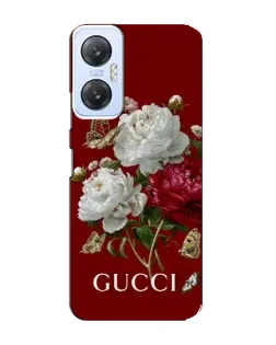 Чехол для Infinix Hot 20 (5G) с картинкой «Gucci —  сад»