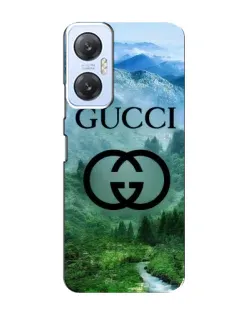 Чехол для Infinix Hot 20 (5G) с картинкой «Gucci — горный пейзаж»