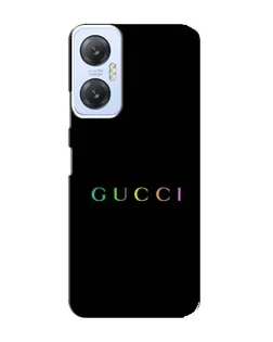 Чехол для Infinix Hot 20 (5G) с картинкой «Gucci — неоновый минимализм»