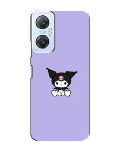 Чехол для Infinix Hot 20 (5G) с картинкой «Kuromi — фиолетовый минимализм»