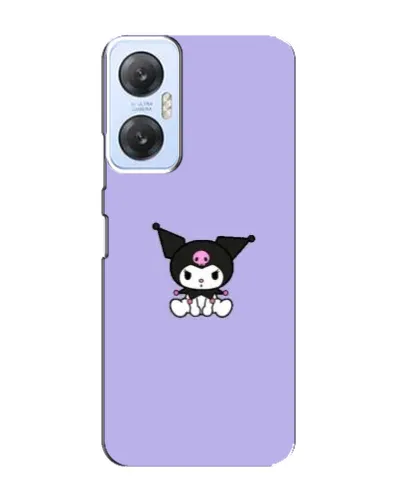 Чехол для Infinix Hot 20 (5G) с картинкой «Kuromi — фиолетовый минимализм»