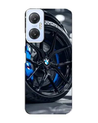 Чехол для Infinix Hot 20 (5G) с картинкой «Колесо BMW вблизи»