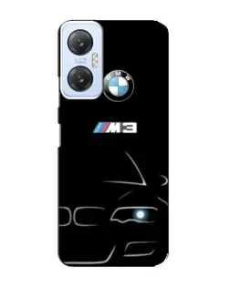 Чехол для Infinix Hot 20 (5G) с картинкой «Минималистичный принт BMW M3»