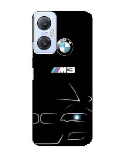 Чехол для Infinix Hot 20 (5G) с картинкой «Минималистичный принт BMW M3»
