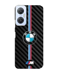 Чехол для Infinix Hot 20 (5G) с картинкой «Эмблема BMW и карбон»
